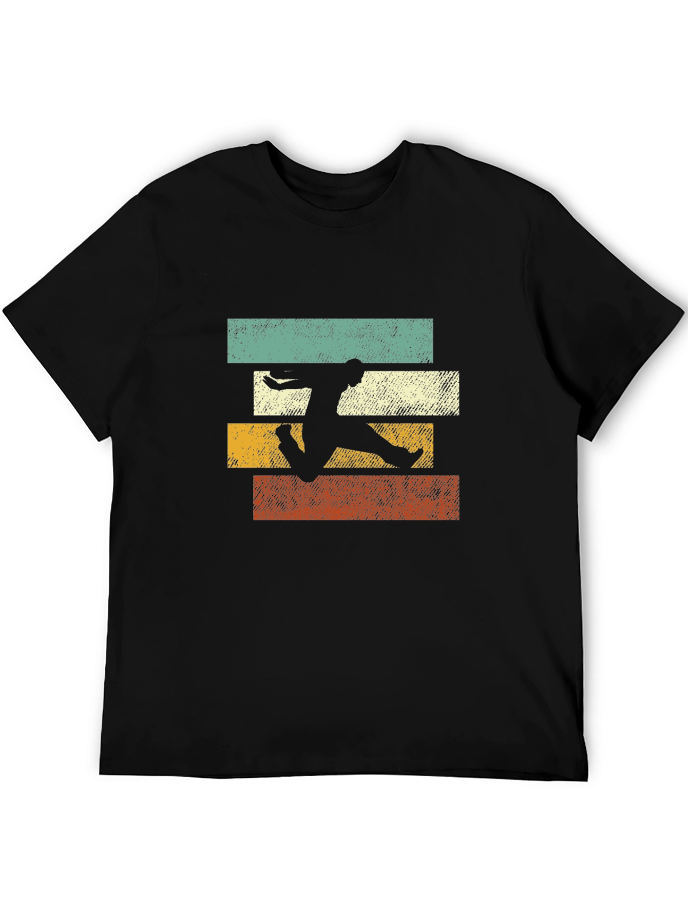 Retro Style Athlete Graphic T-Shirt