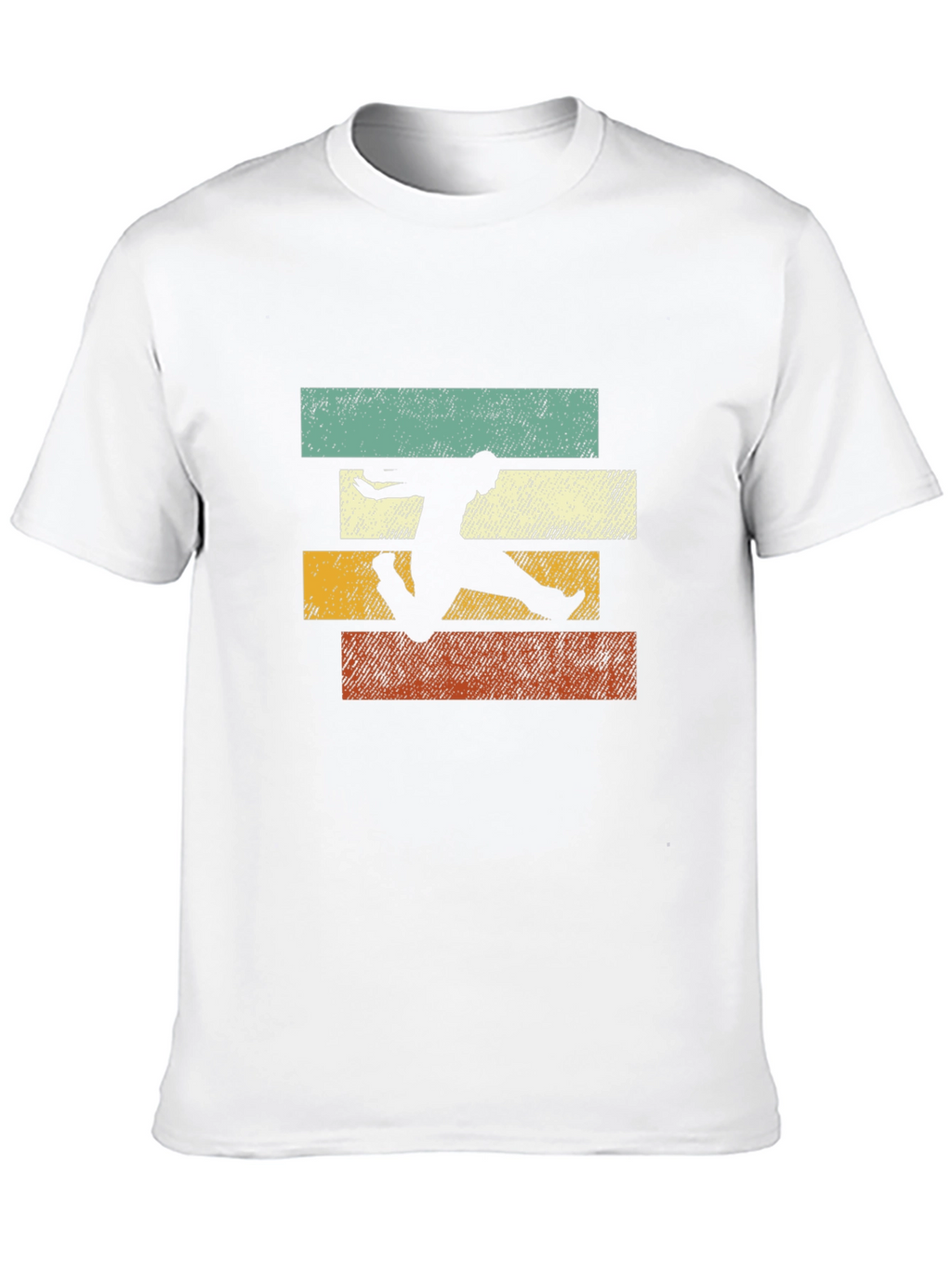 Retro Style Athlete Graphic T-Shirt