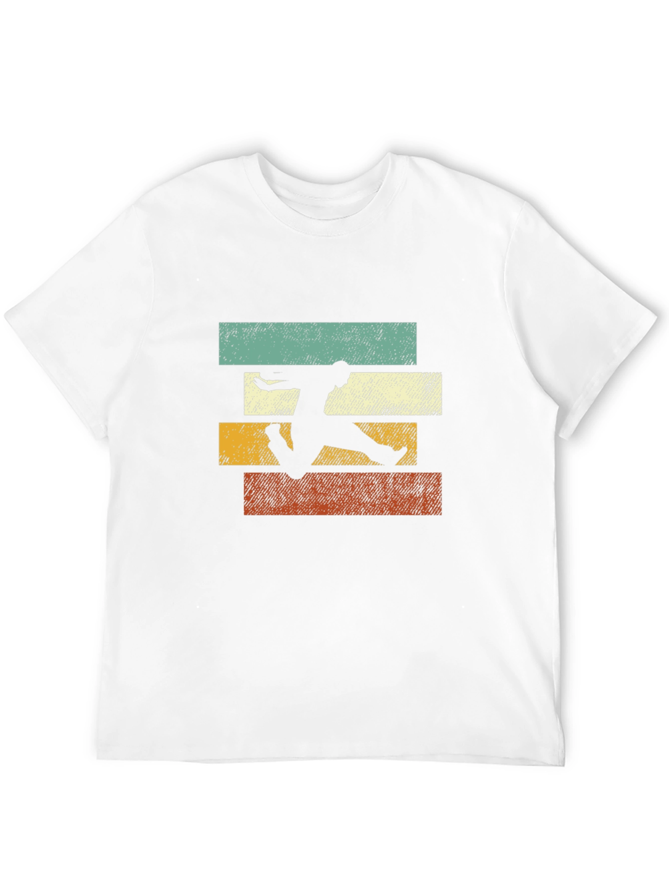 Retro Style Athlete Graphic T-Shirt