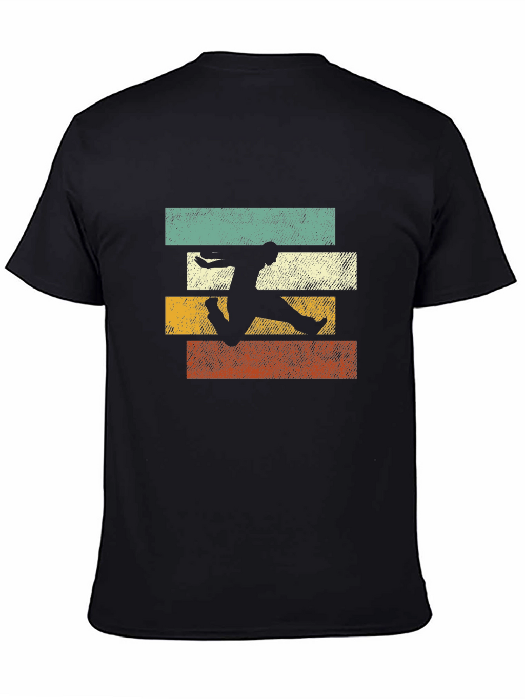 Retro Style Athlete Graphic T-Shirt