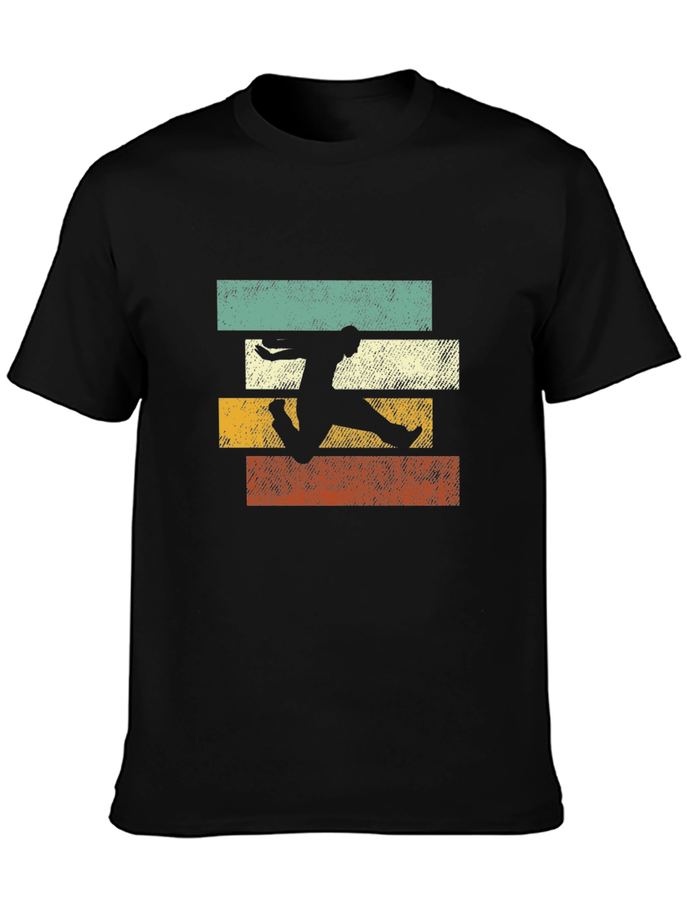 Retro Style Athlete Graphic T-Shirt
