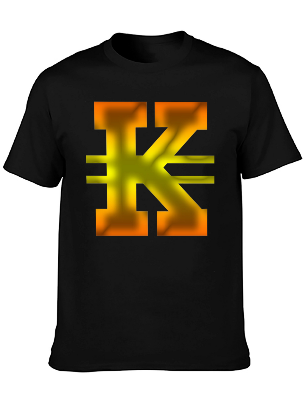 Letter K Graphic T-Shirt - Stylish and Unique