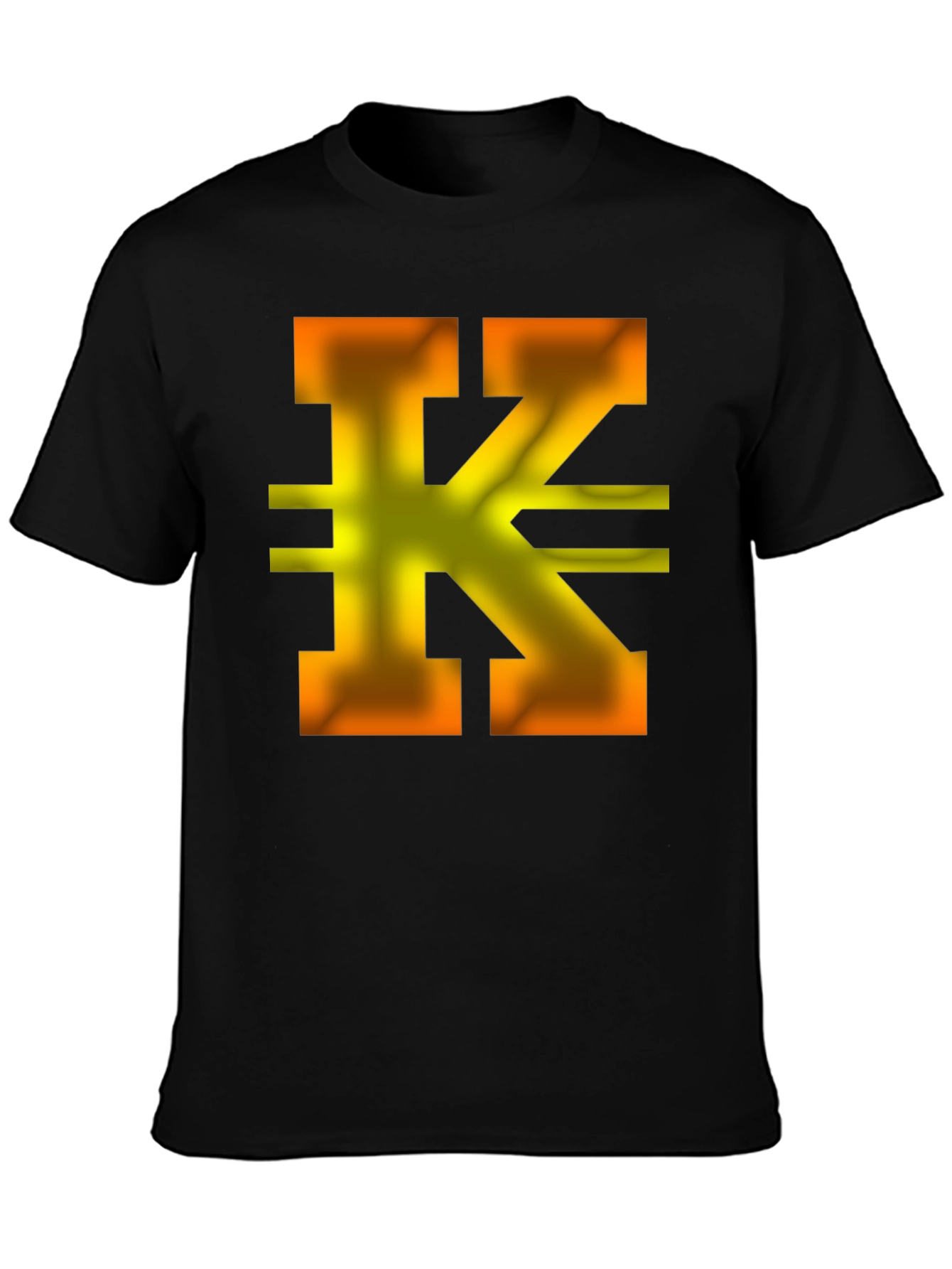 Letter K Graphic T-Shirt - Stylish and Unique