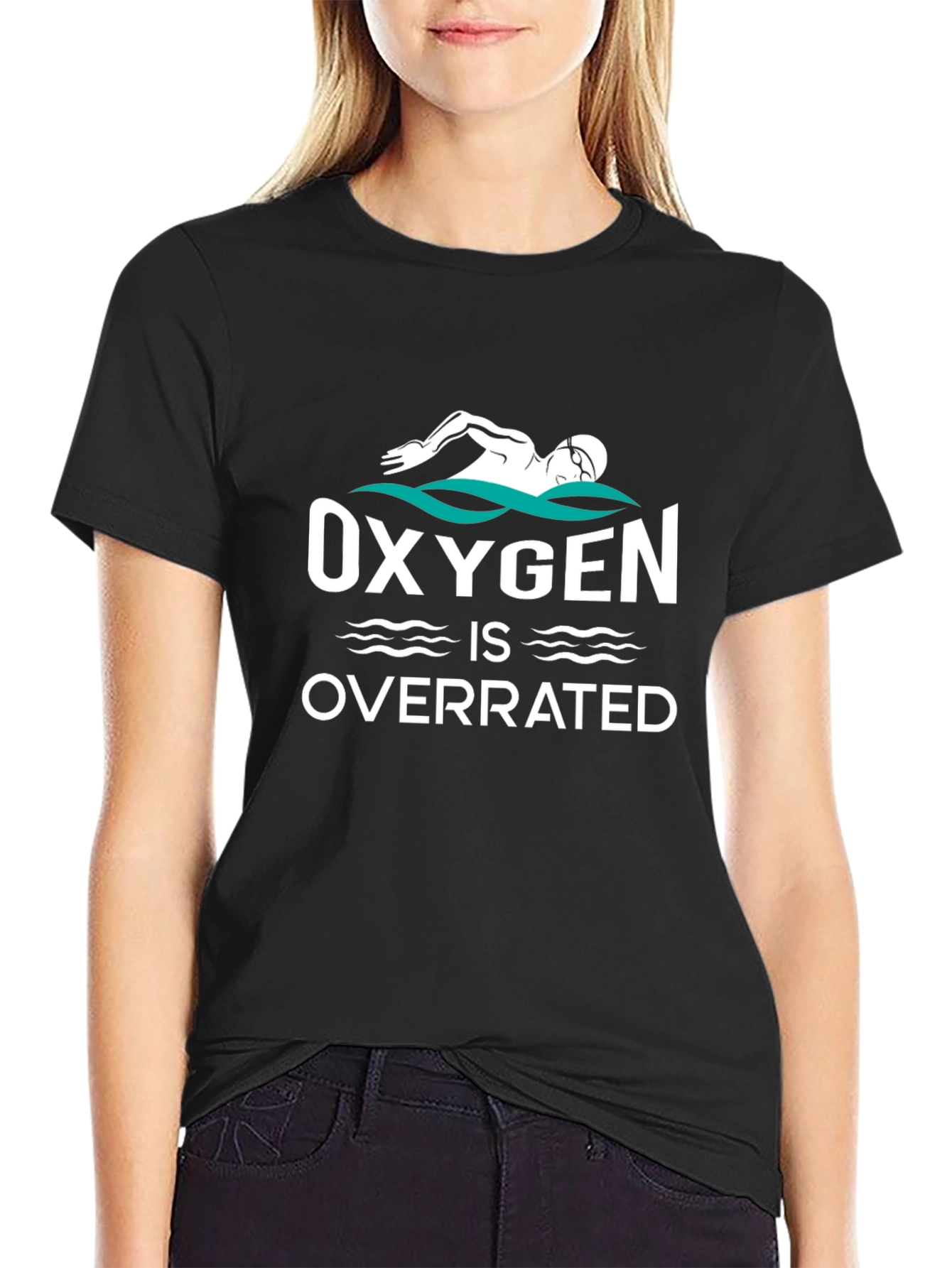 Oxygen is Overrated Swimmer T-Shirt