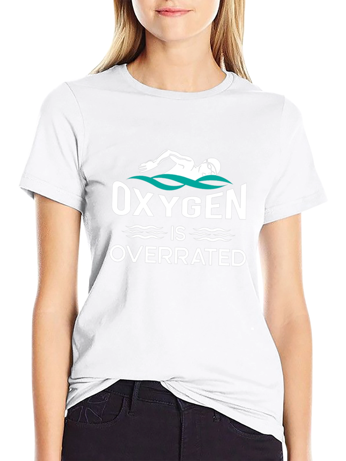 Oxygen is Overrated Swimmer T-Shirt