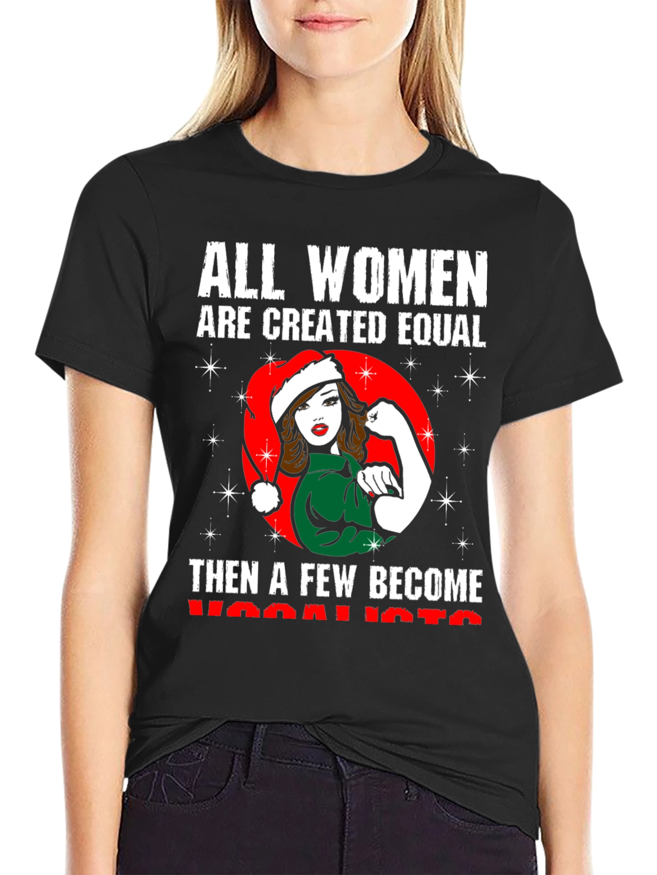 Feminist Vocalist T-Shirt - All Women Are Created Equal