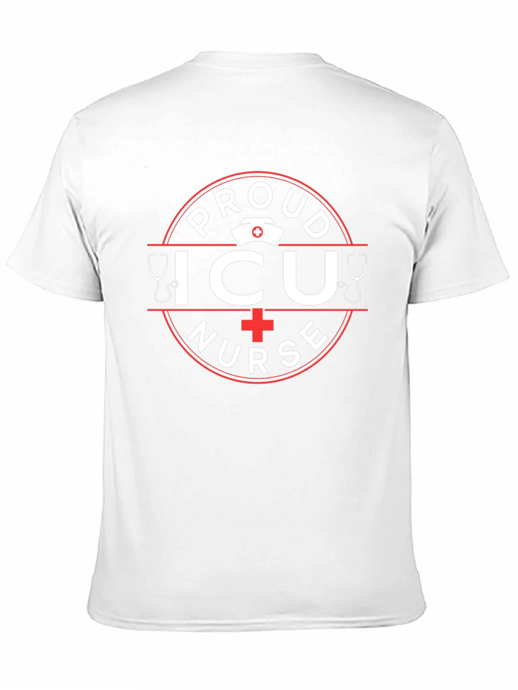 Proud ICU Nurse T-Shirt - Black