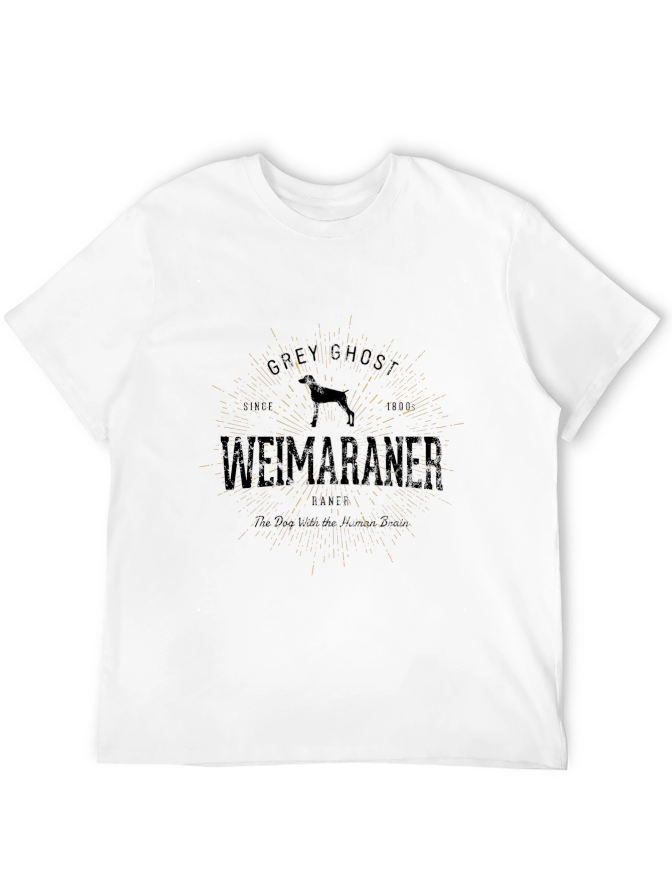 Grey Ghost Weimaraner T-Shirt - Classic Style