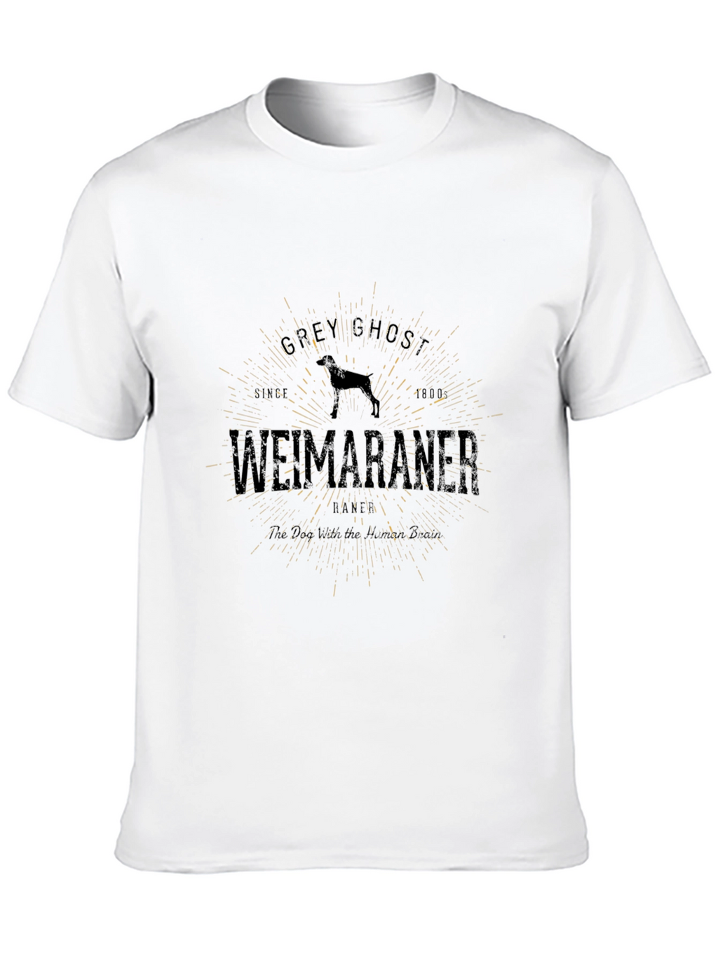 Grey Ghost Weimaraner T-Shirt - Classic Style