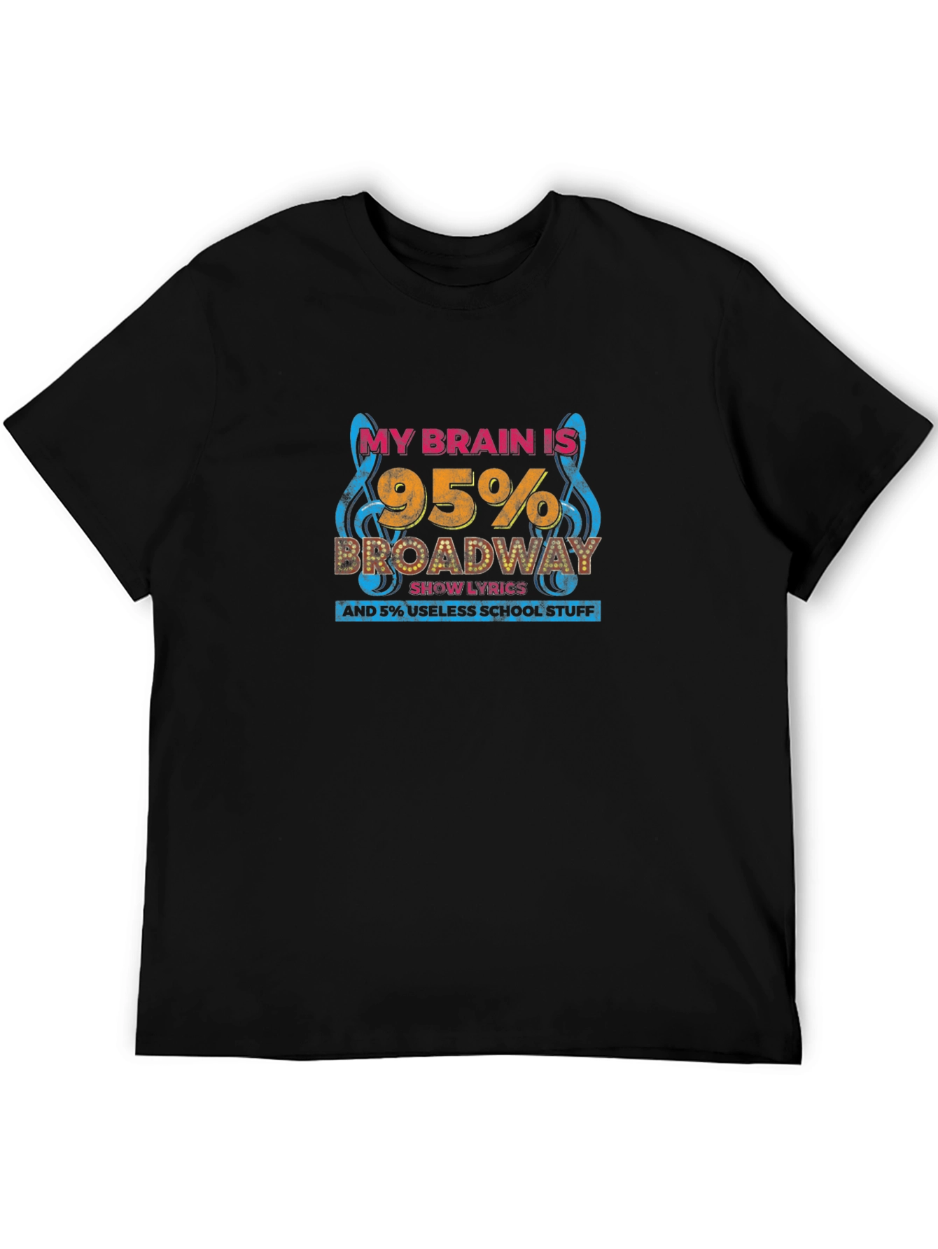 Broadway Show Lyrics T-Shirt