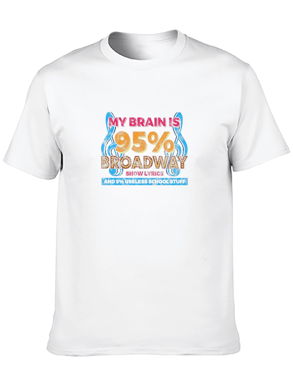 Broadway Show Lyrics T-Shirt