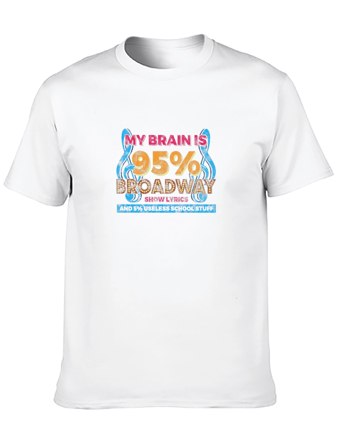 Broadway Show Lyrics T-Shirt