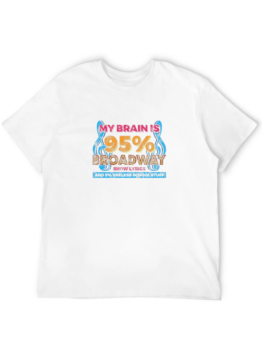 Broadway Show Lyrics T-Shirt