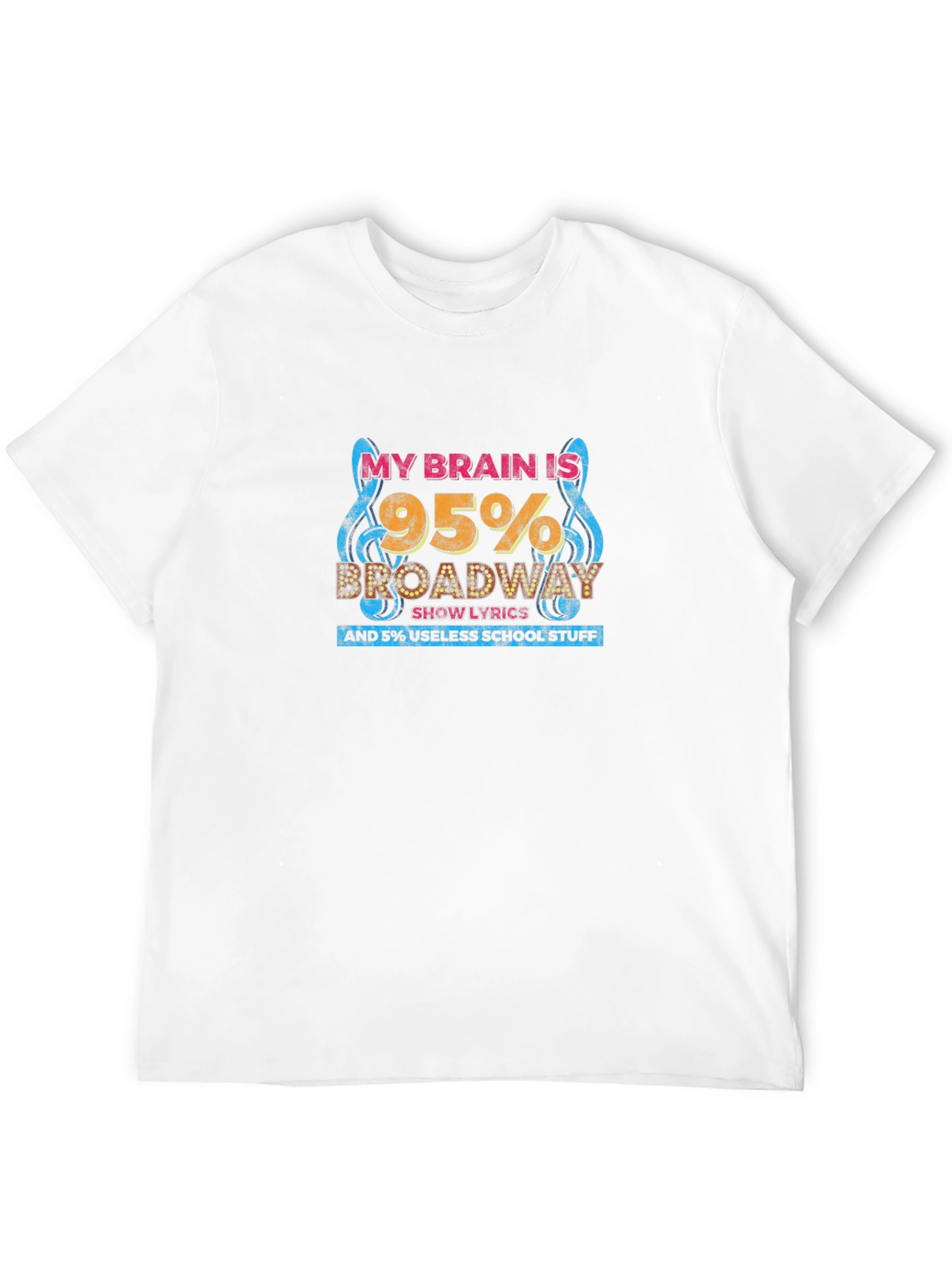 Broadway Show Lyrics T-Shirt