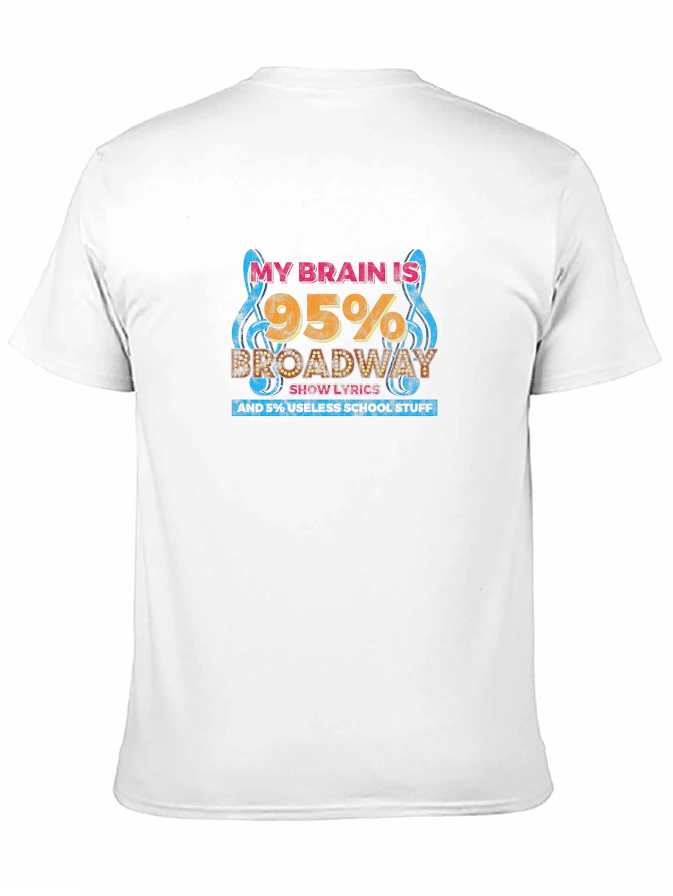 Broadway Show Lyrics T-Shirt
