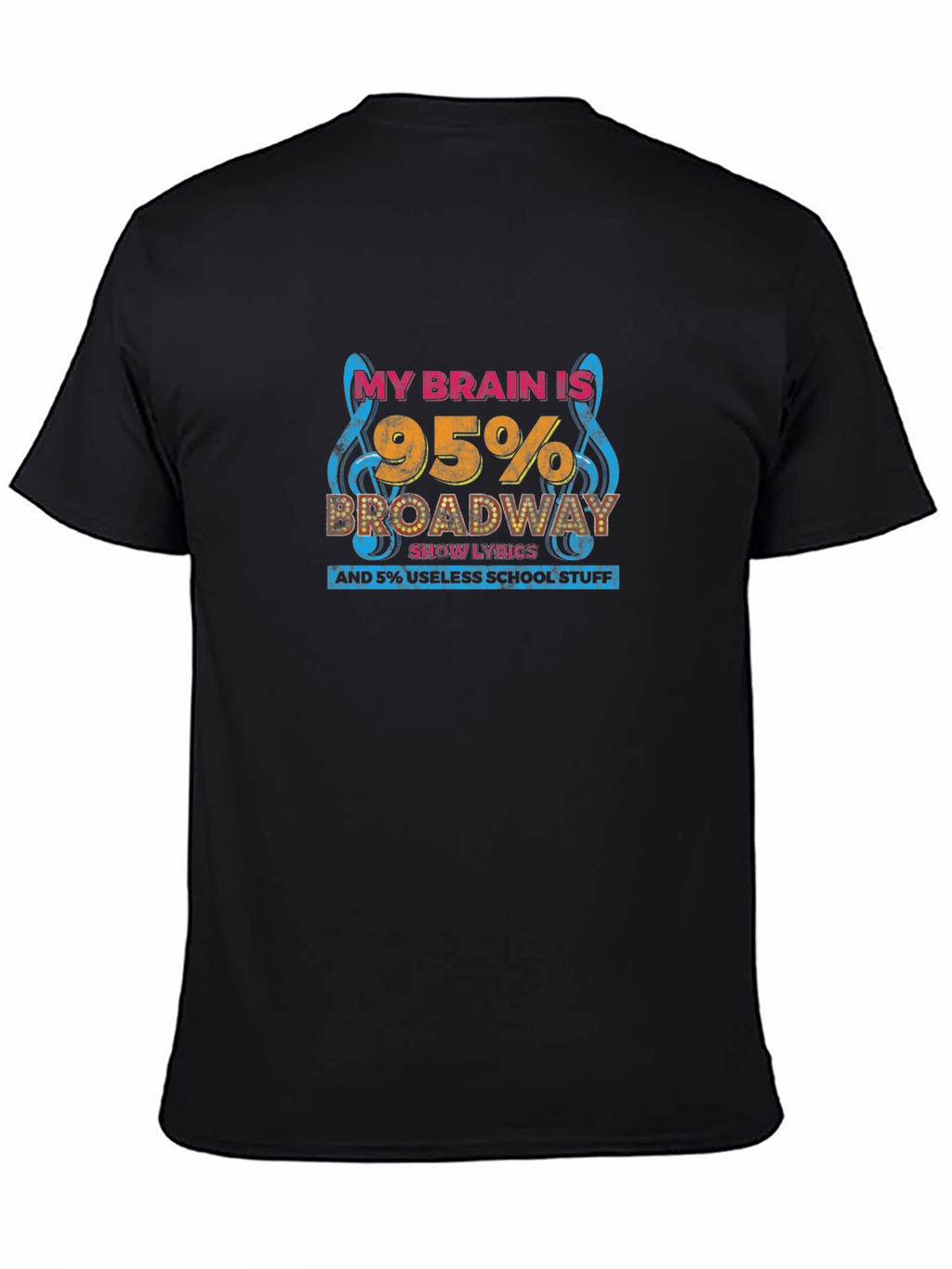 Broadway Show Lyrics T-Shirt