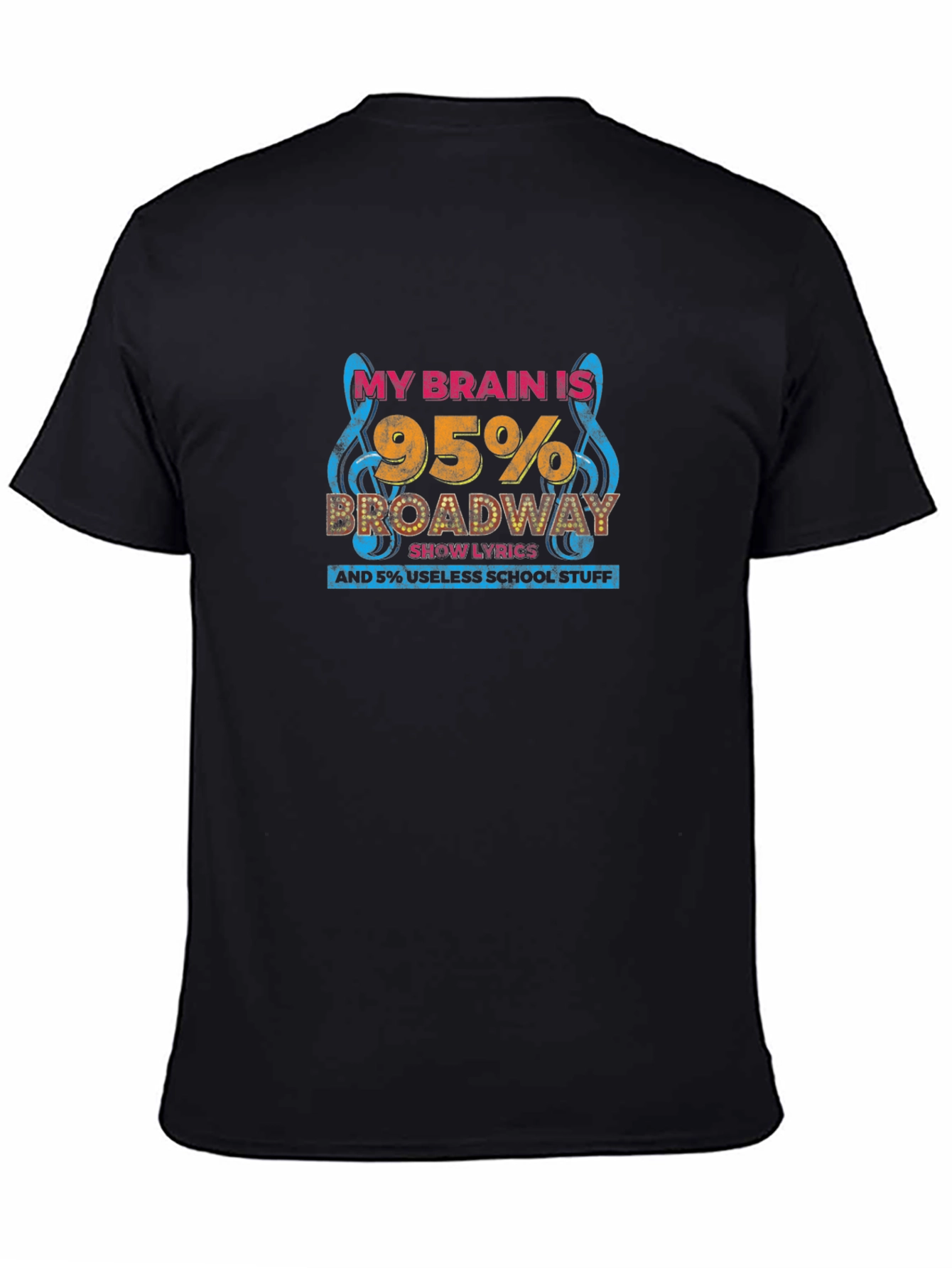 Broadway Show Lyrics T-Shirt