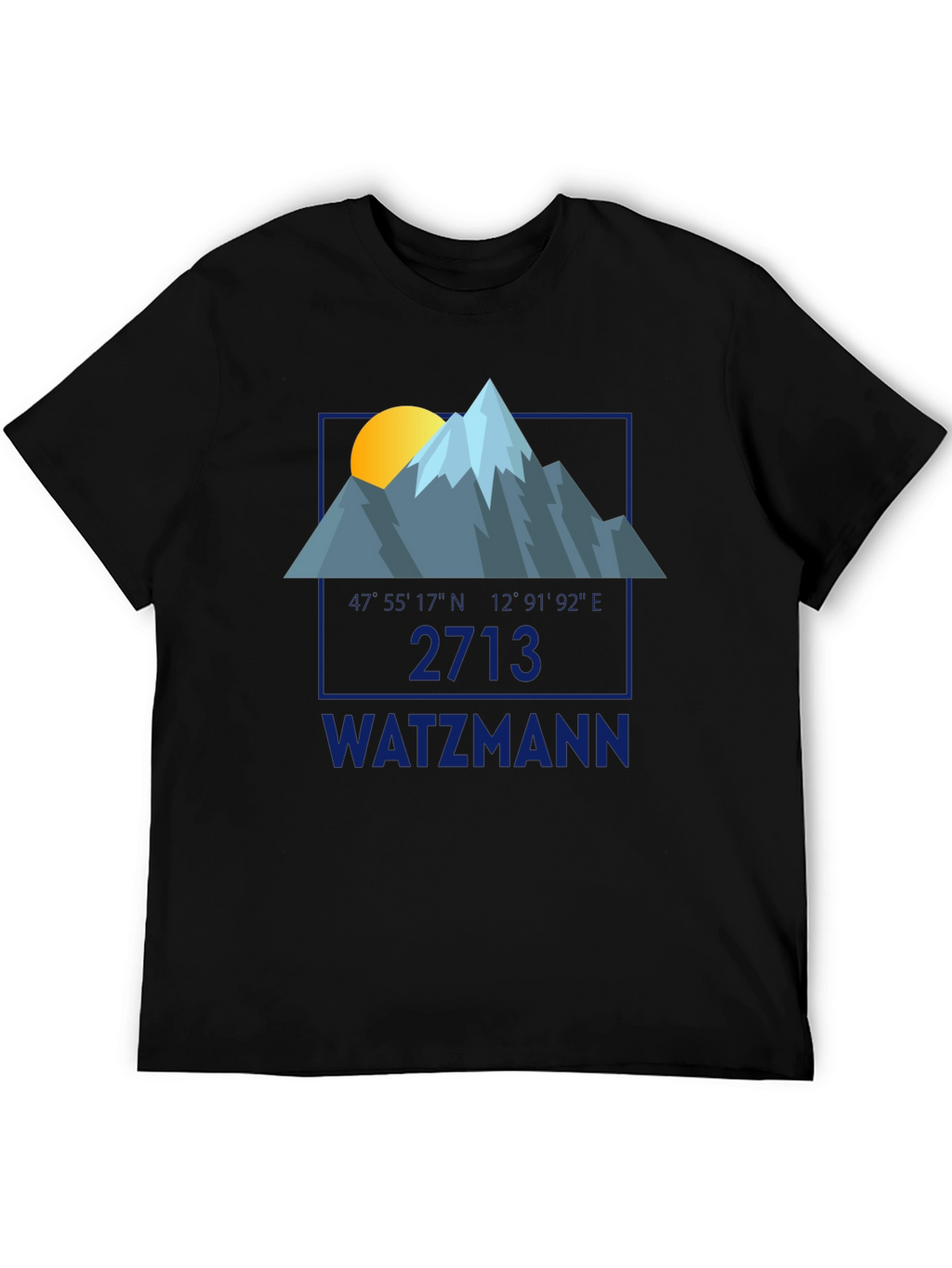 Watzmann Mountain Graphic Tee - Adventure Ready