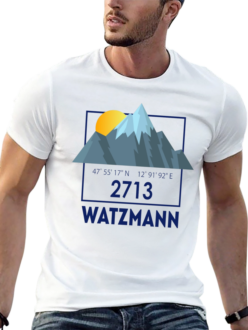 Watzmann Mountain Graphic Tee - Adventure Ready