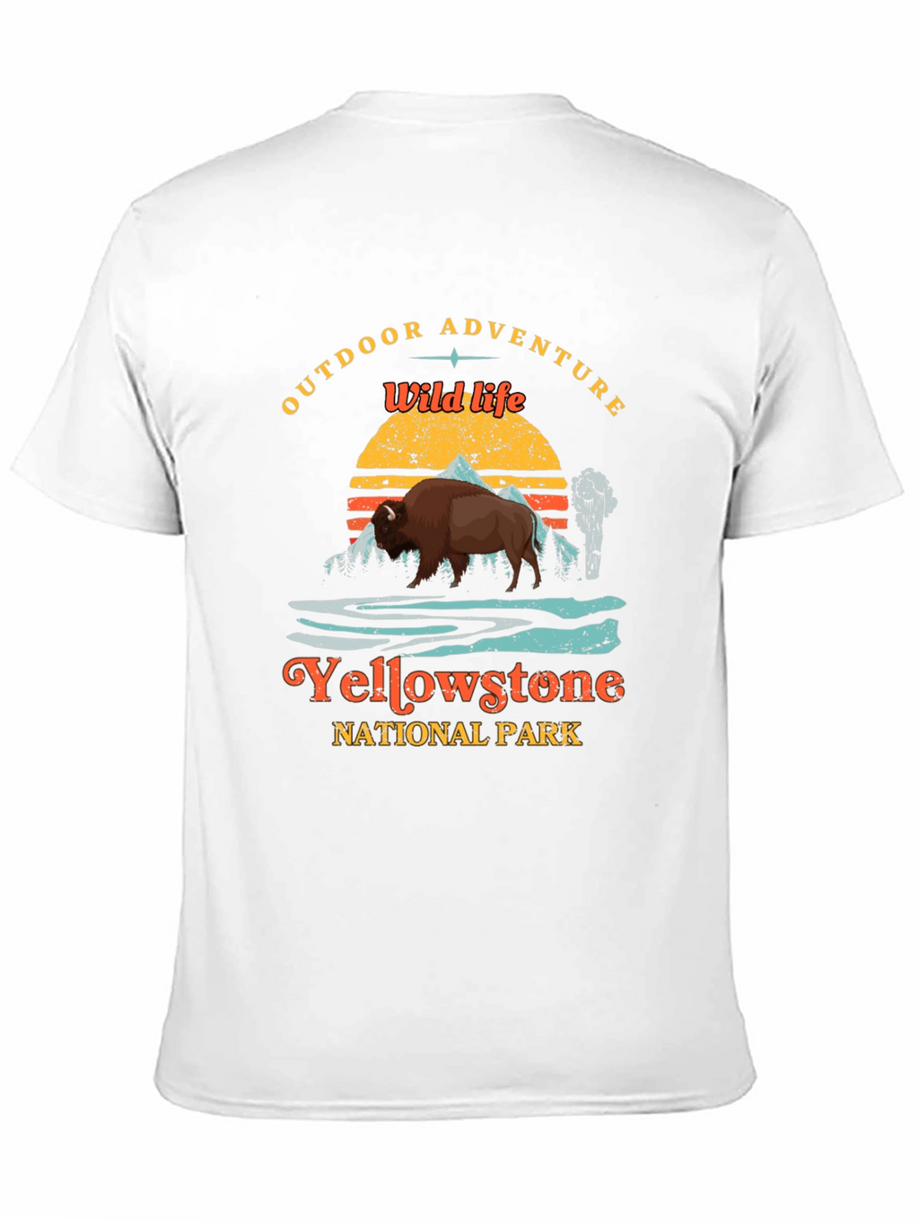 Yellowstone National Park Outdoor Adventure T-Shirt