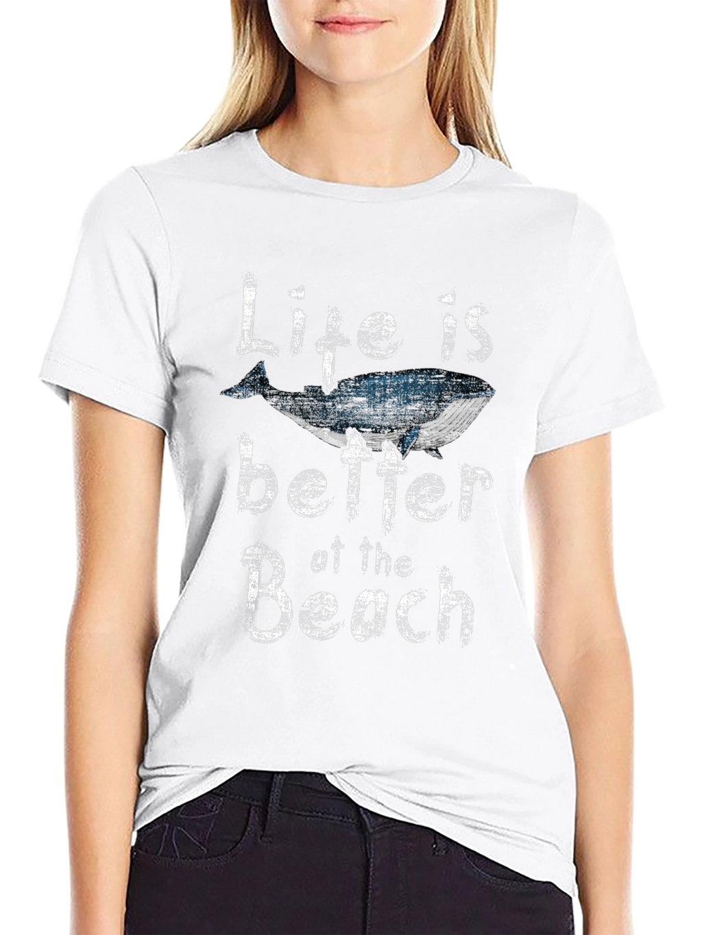 Whale Beach Life Graphic Tee - Stylish Unisex Shirt