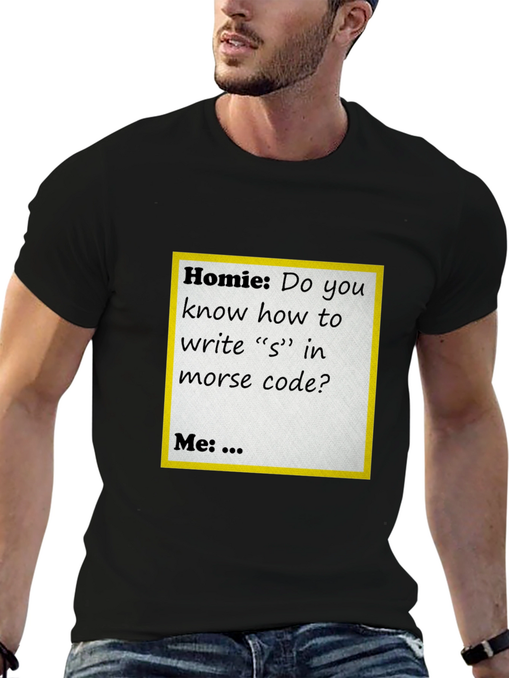 Morse Code Humor T-Shirt