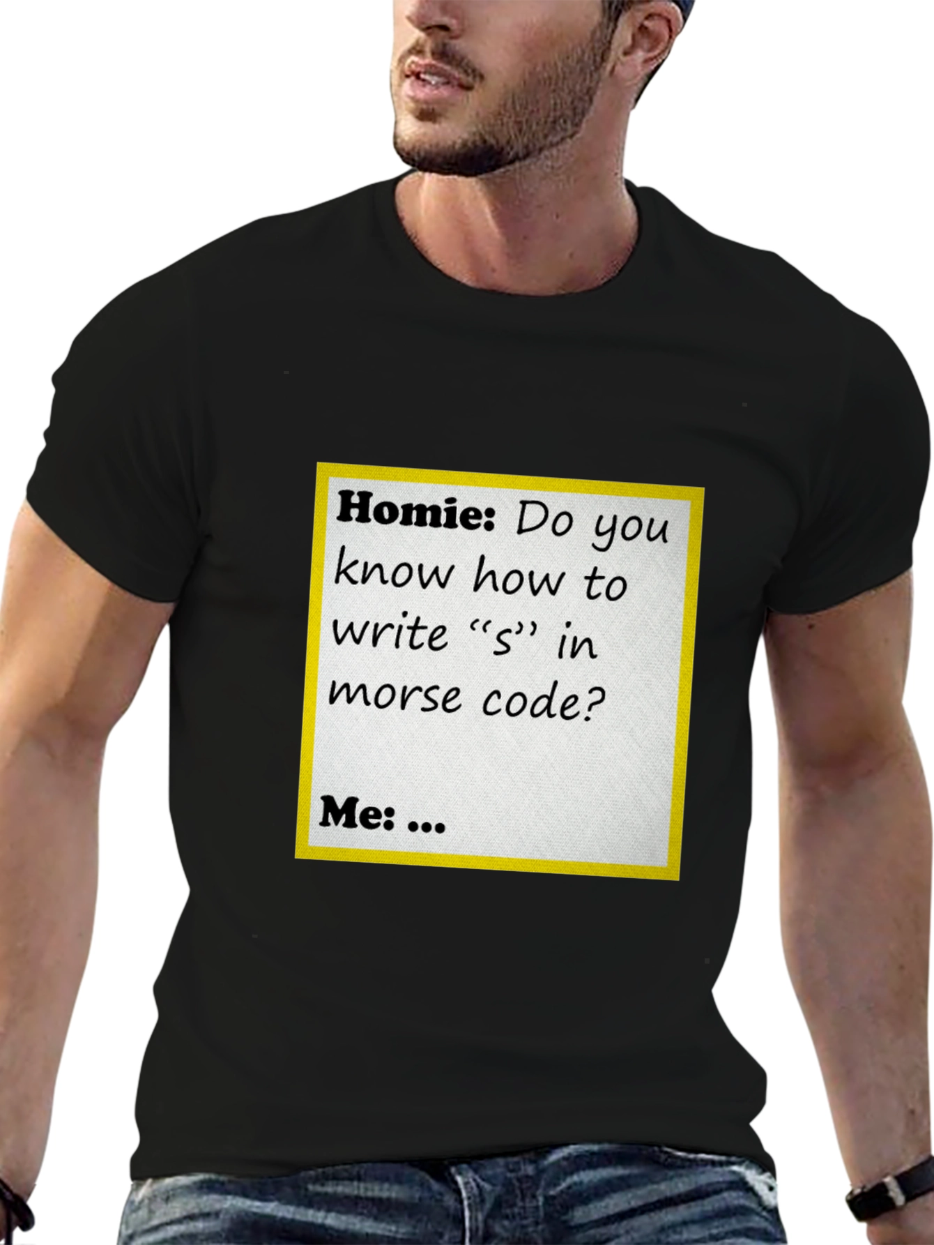 Morse Code Humor T-Shirt
