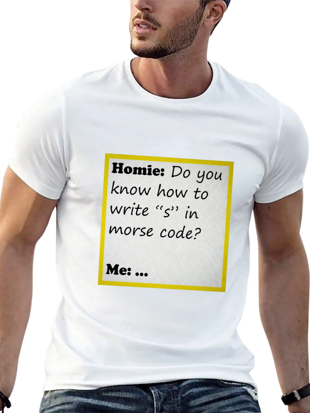 Morse Code Humor T-Shirt