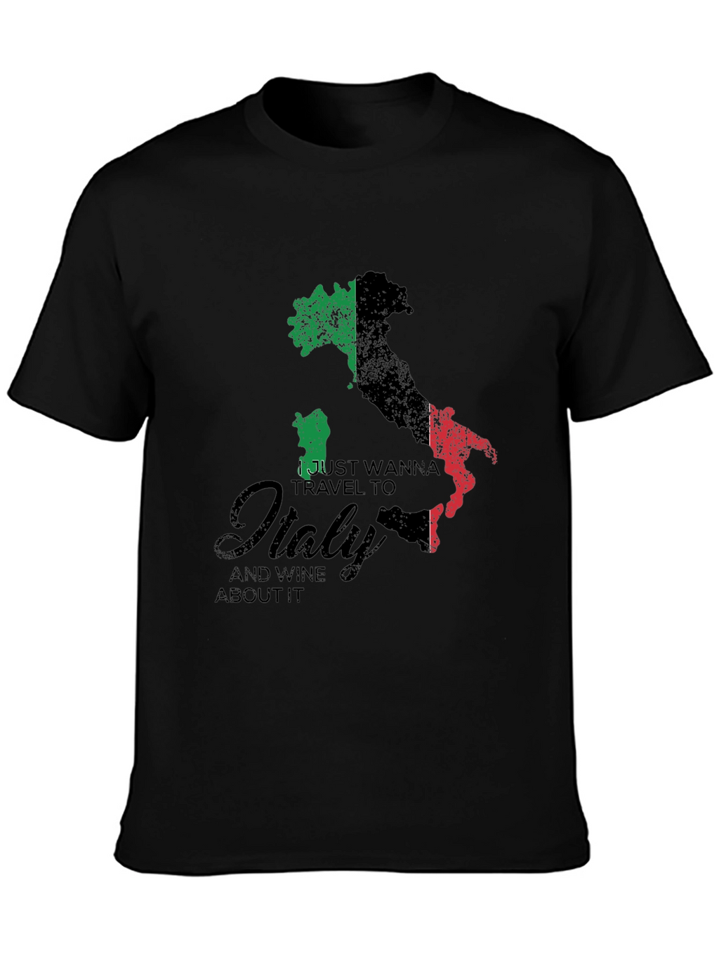 Italy Travel Wine Lover Tee