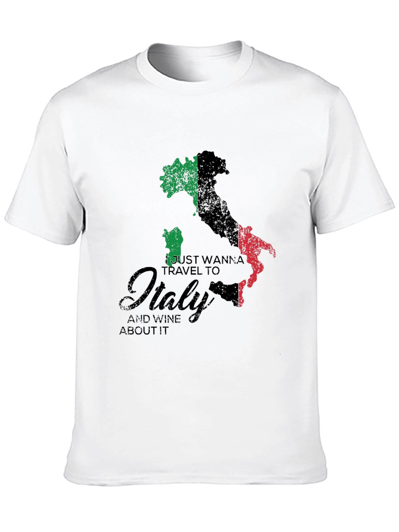 Italy Travel Wine Lover Tee