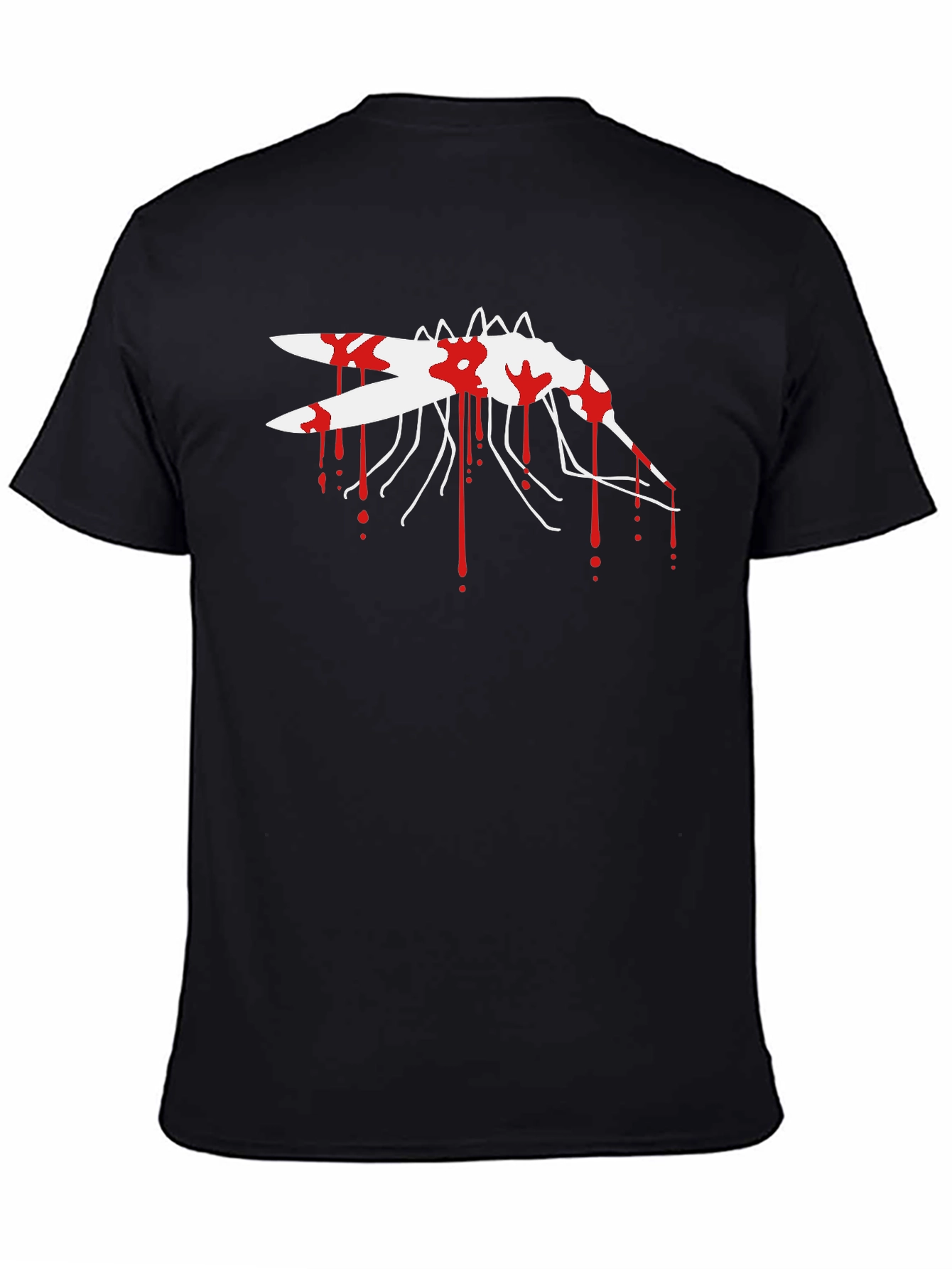 Bloody Mosquito Graphic T-Shirt - Black