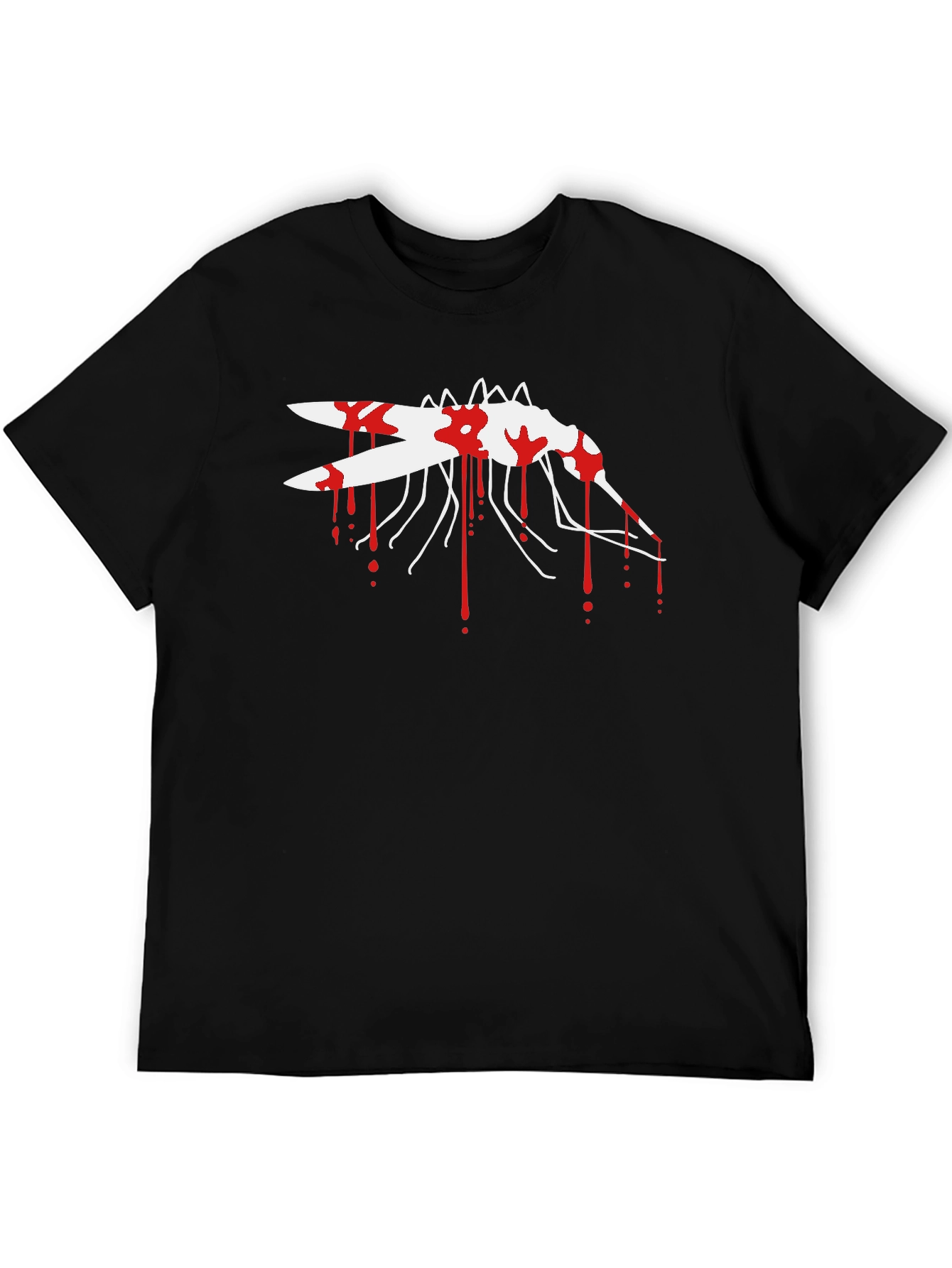 Bloody Mosquito Graphic T-Shirt - Black