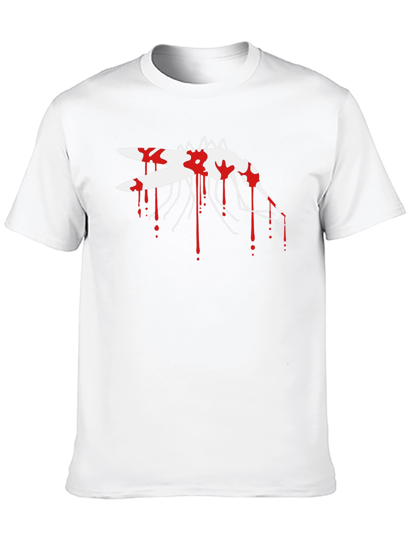 Bloody Mosquito Graphic T-Shirt - Black
