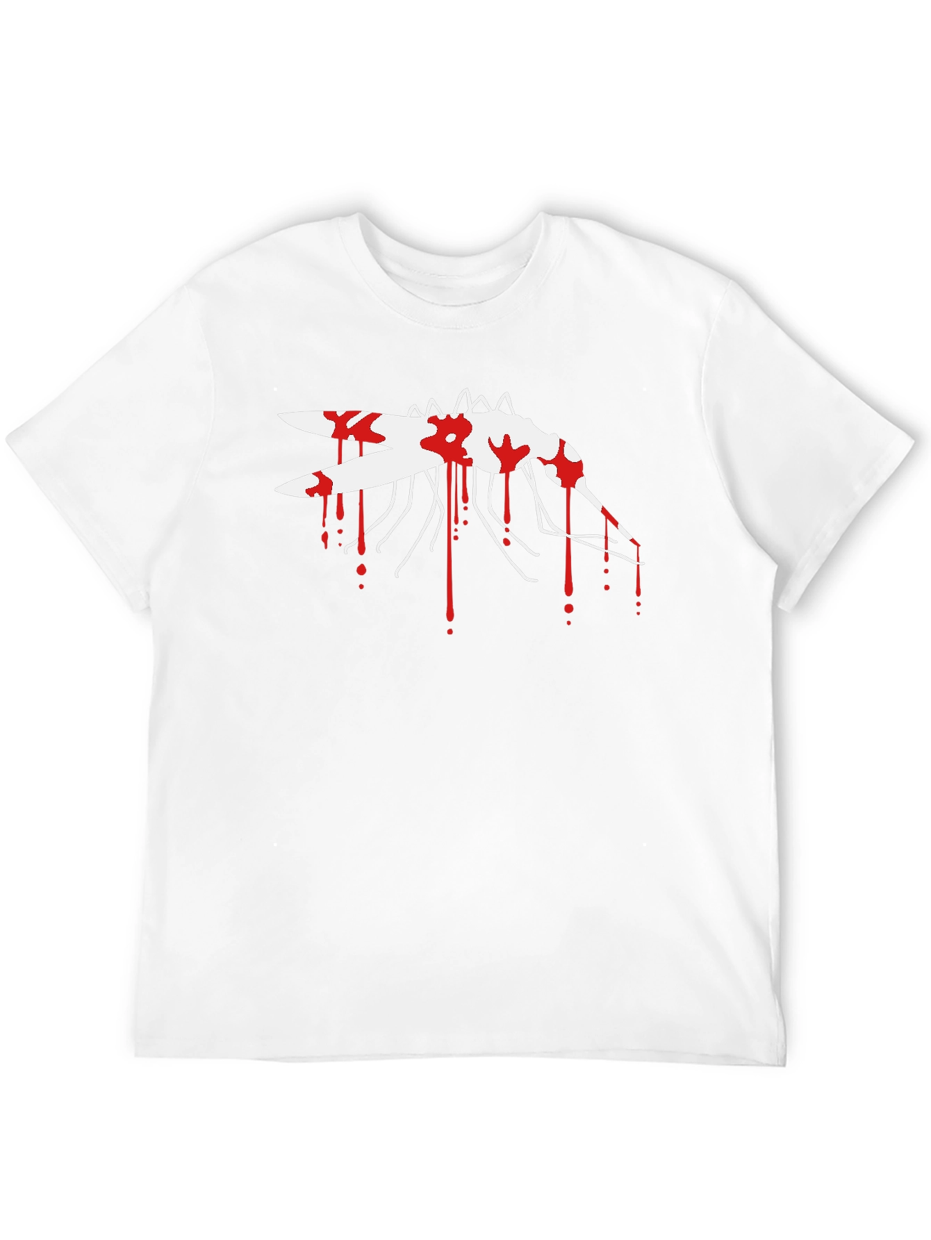 Bloody Mosquito Graphic T-Shirt - Black
