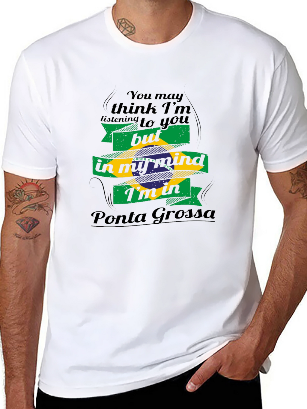 Ponta Grossa Brazil Mind T-Shirt