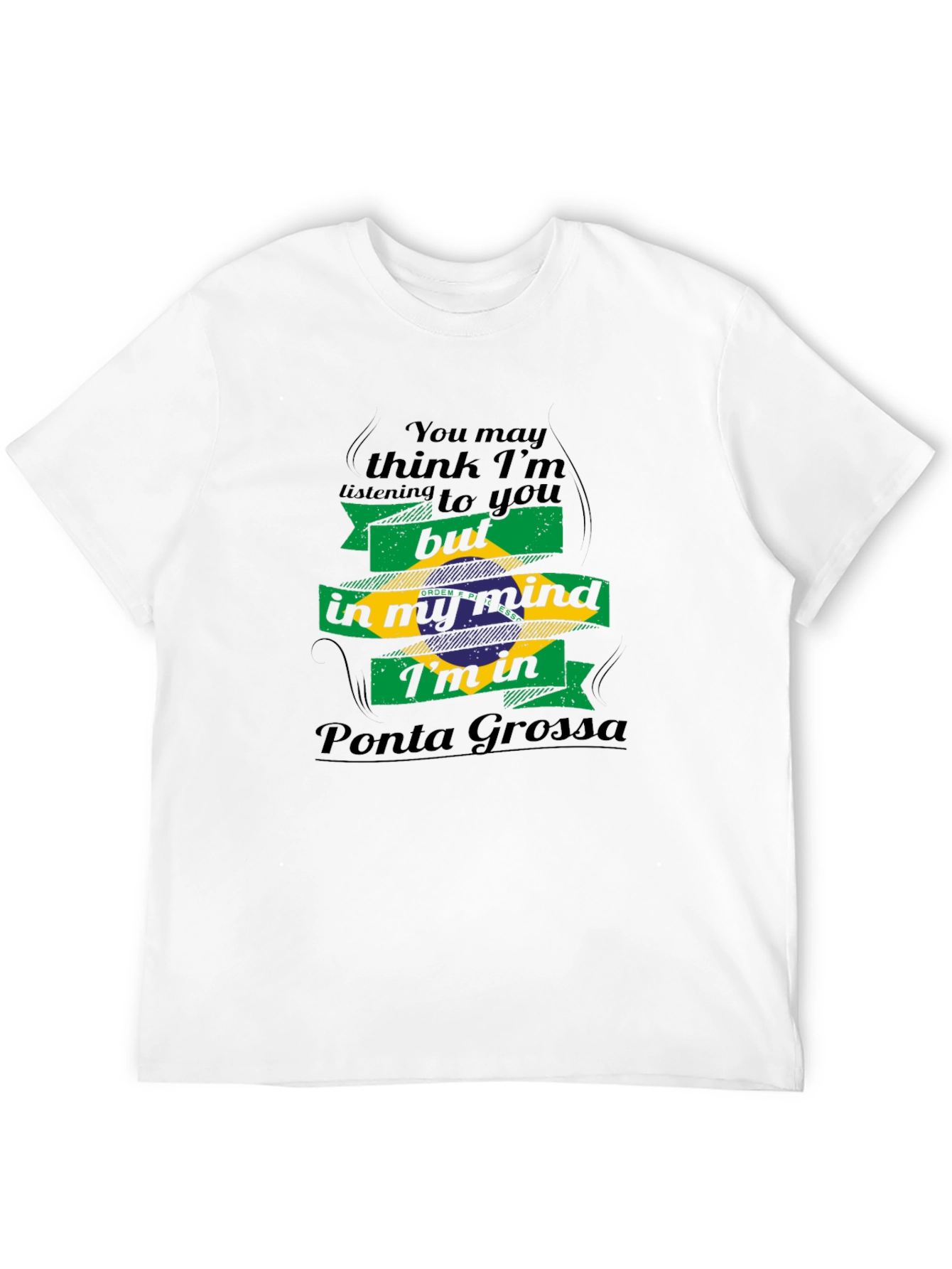 Ponta Grossa Brazil Mind T-Shirt