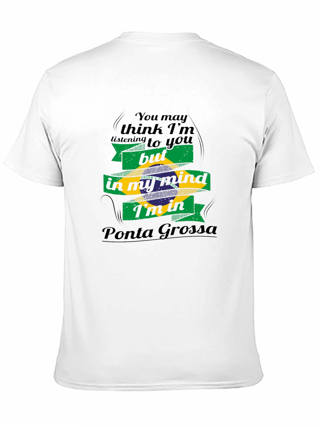 Ponta Grossa Brazil Mind T-Shirt