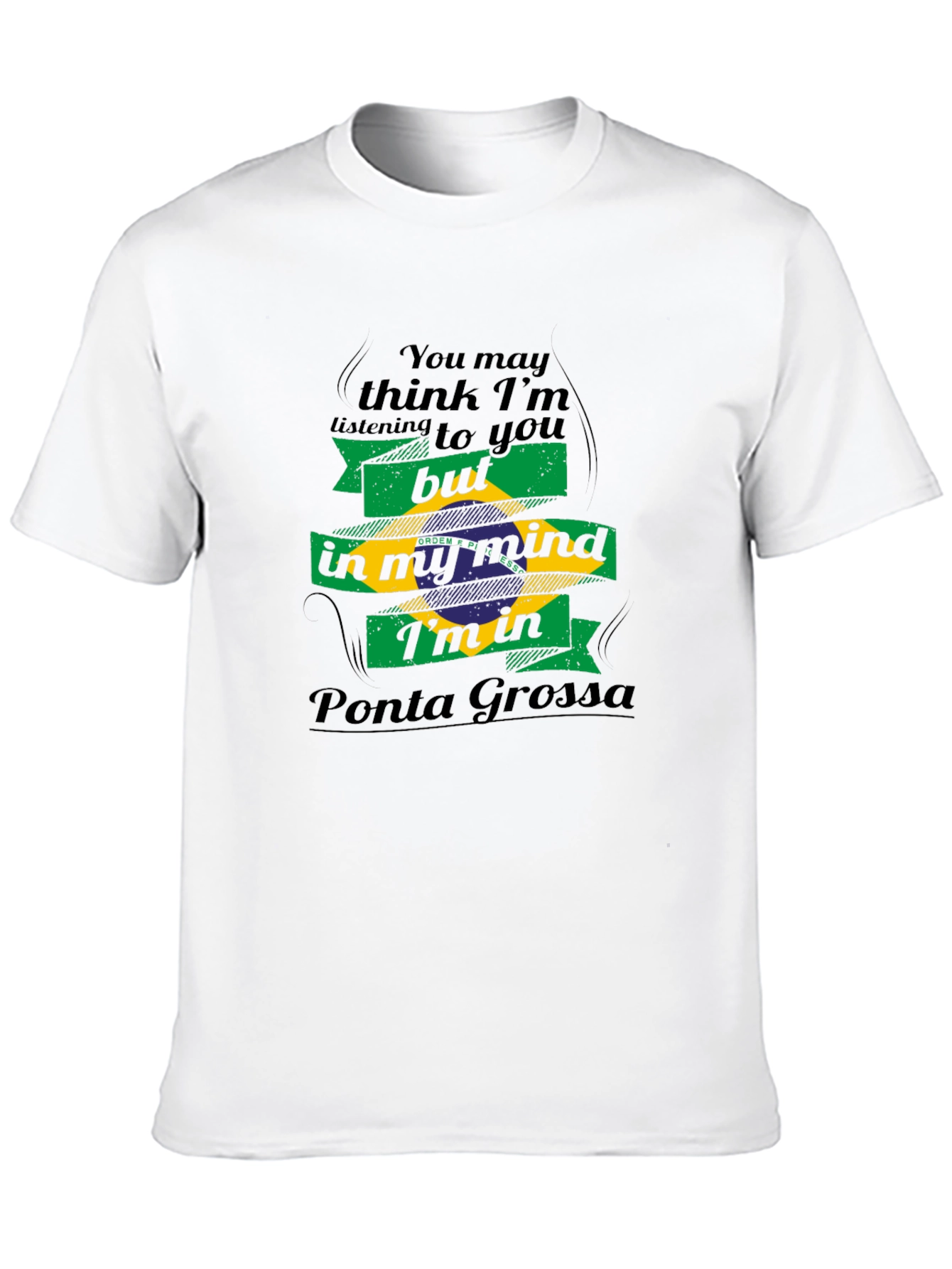 Ponta Grossa Brazil Mind T-Shirt