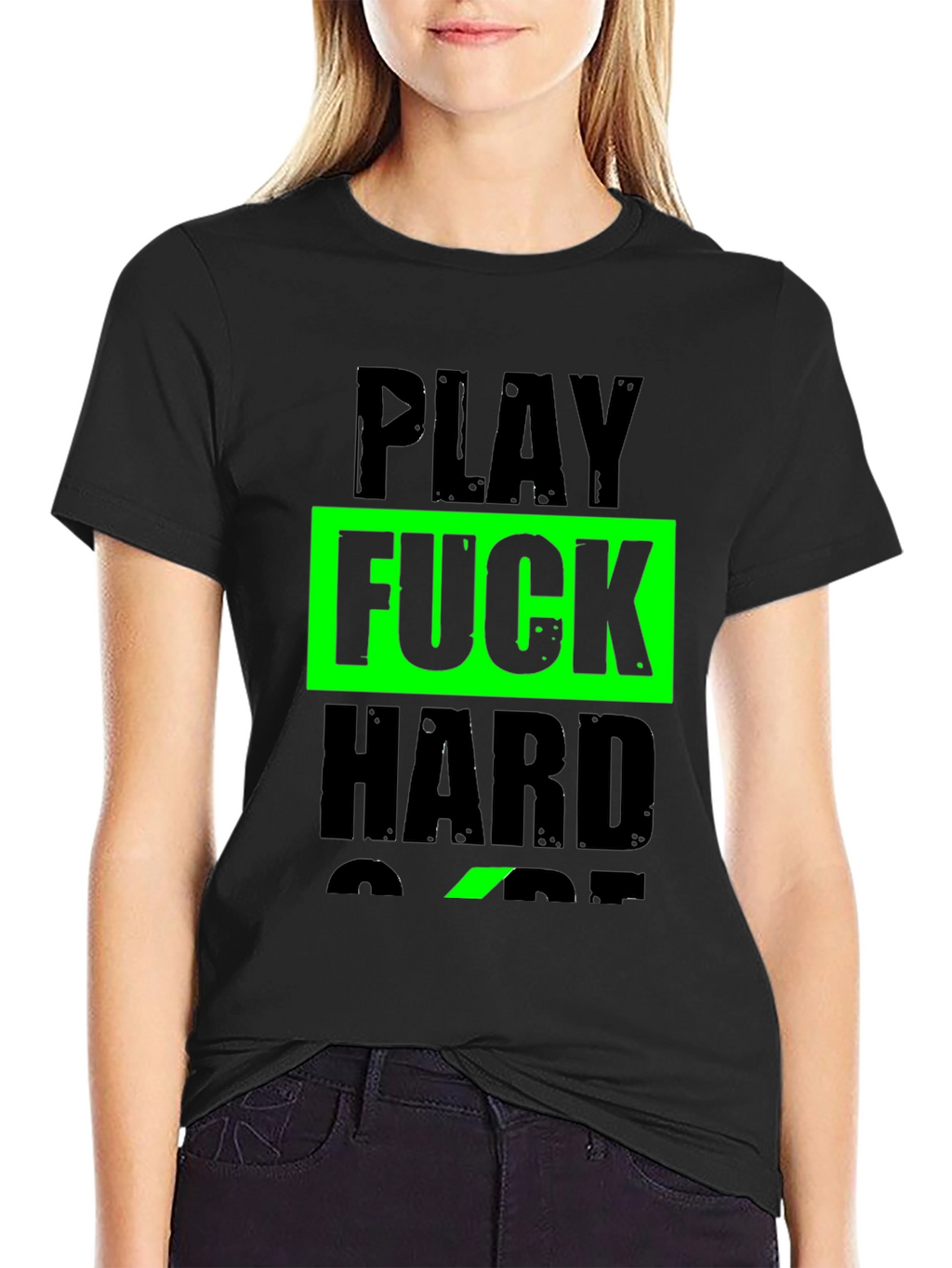 Play Hard Graphic T-Shirt