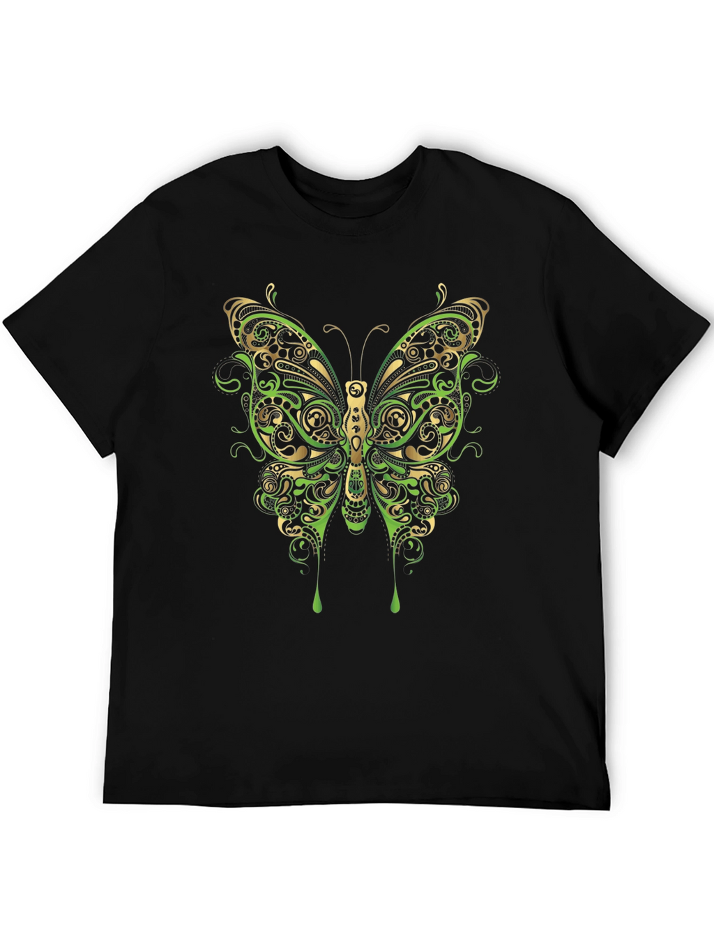 Butterfly Graphic Tee - Black