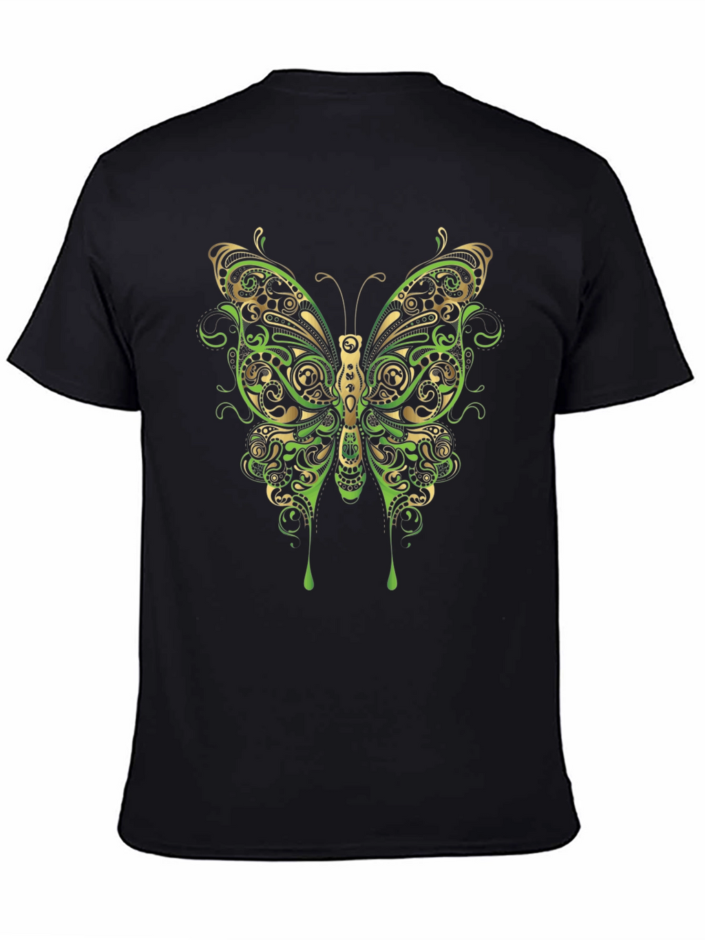 Butterfly Graphic Tee - Black