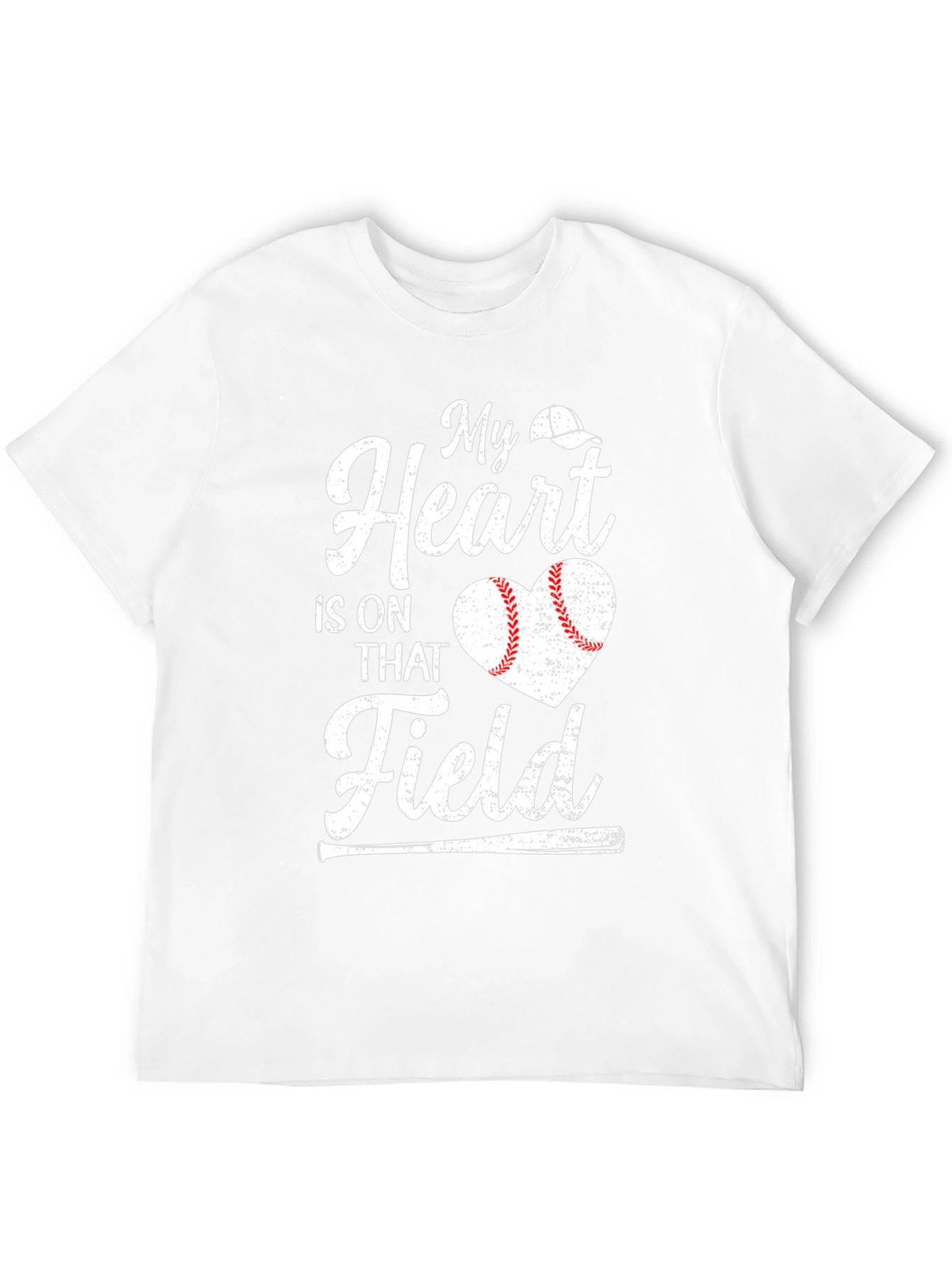 Baseball Heart Field T-Shirt