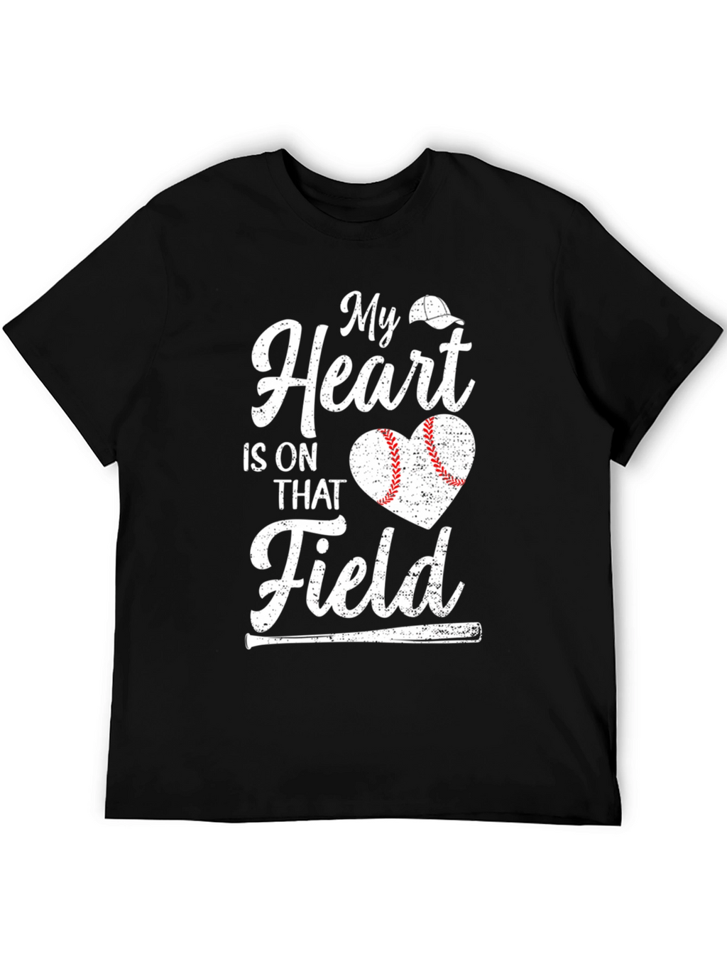 Baseball Heart Field T-Shirt