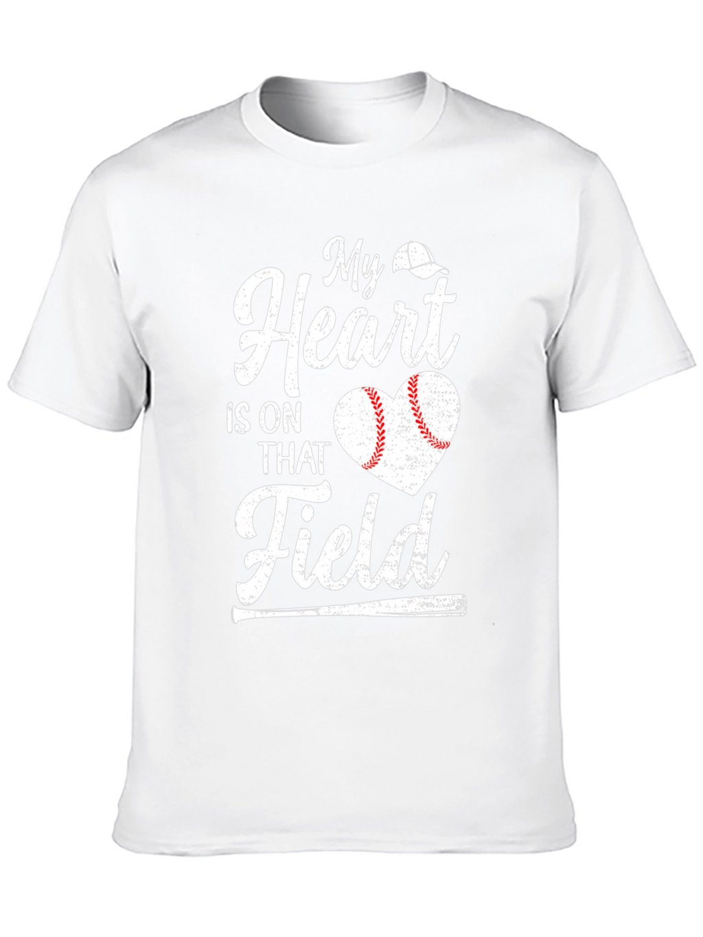 Baseball Heart Field T-Shirt
