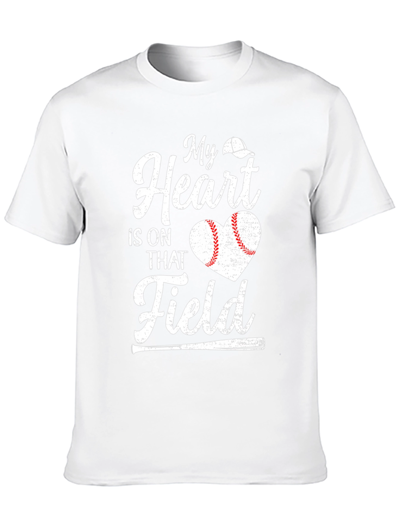 Baseball Heart Field T-Shirt