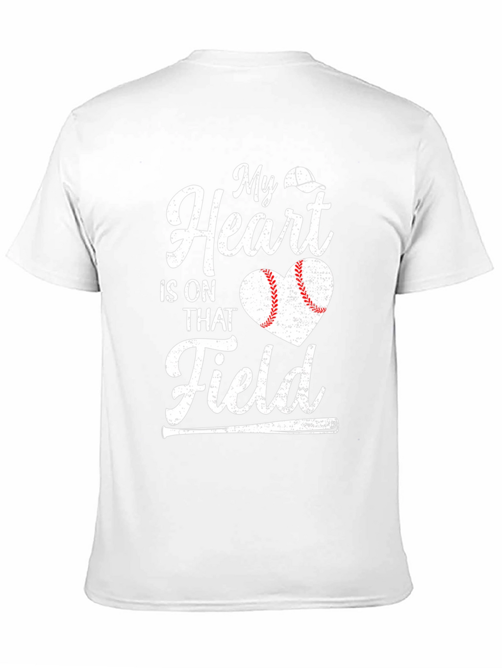 Baseball Heart Field T-Shirt