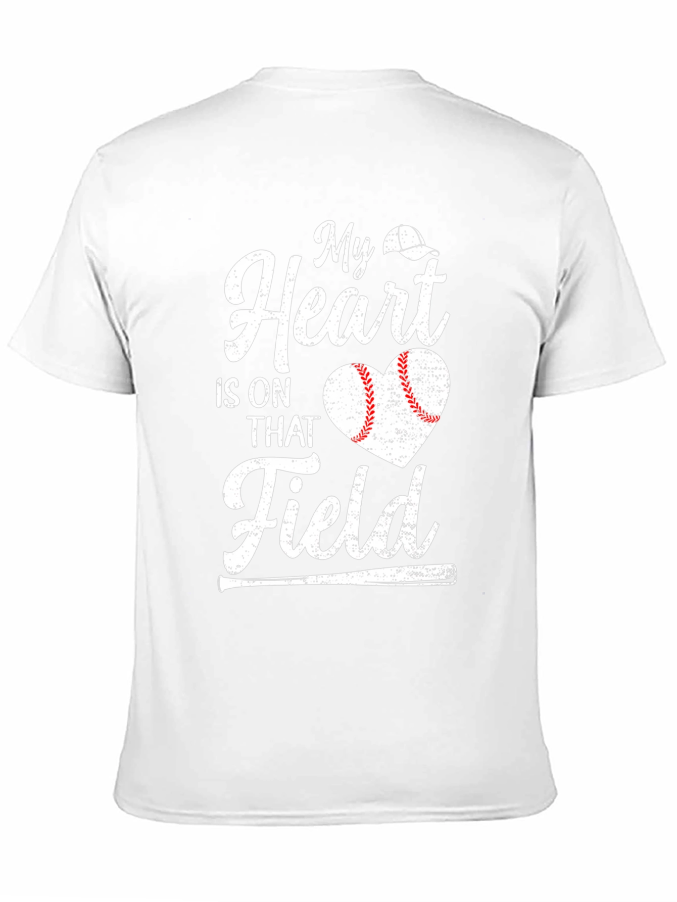 Baseball Heart Field T-Shirt