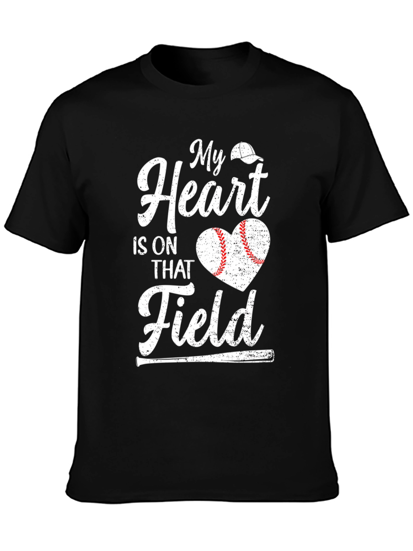 Baseball Heart Field T-Shirt