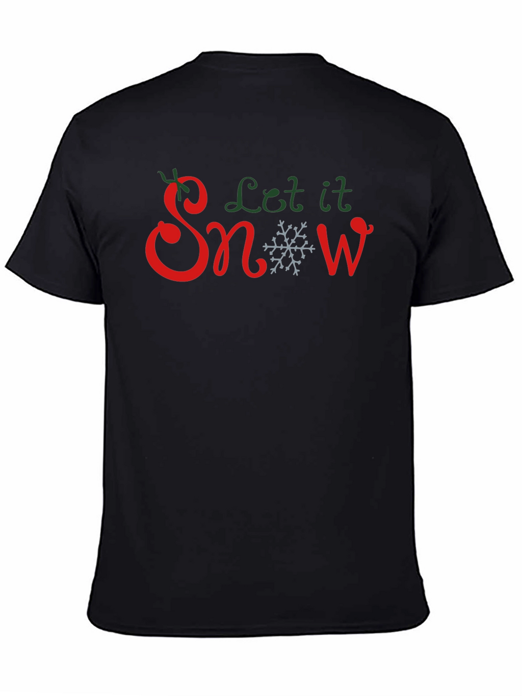 Let It Snow Christmas Graphic T-Shirt