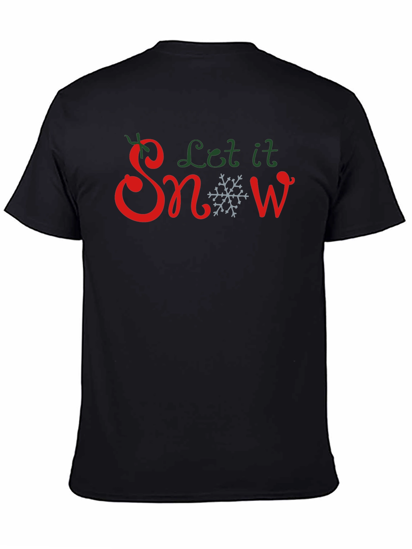 Let It Snow Christmas Graphic T-Shirt